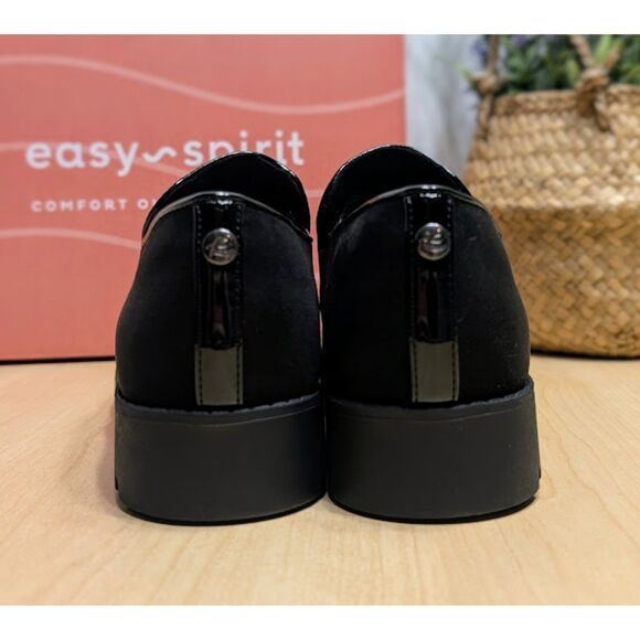 Easy Spirit Halsey Black Closed Toe Slip-On Casual Loafers Women's Size 7.5 NIB - Picture 7 of 14